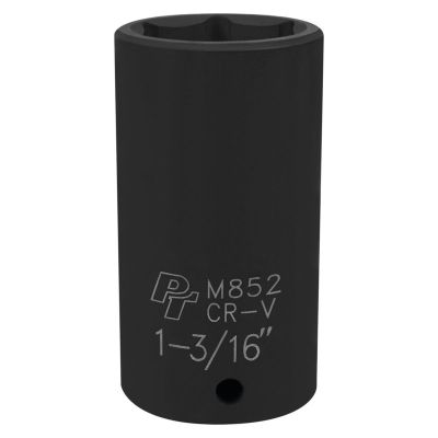 WLMM852 image(0) - Wilmar Corp. / Performance Tool 1/2" Drive 1-3/16 6pt Deep Impact Socket