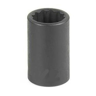 GRE1122M image(0) - Grey Pneumatic 3/8" Drive x 22mm 12 Point Standard Socket