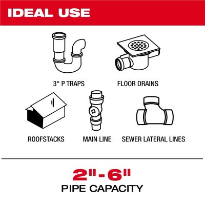 MLW3973-20 image(1) - Milwaukee Tool 120 Feet Mid-Stiff Modular Pipeline Inspection Reel