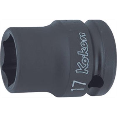 KKN14401A-7-16 image(0) - Ko-ken USA 14401A-7/16 1/2 Sq. Dr. Socket 7/16 6 point Length 38mm Thin walled