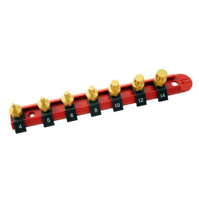 CTA8560 image(0) - CTA Manufacturing 7-Piece Super Stubby XZN Socket Set