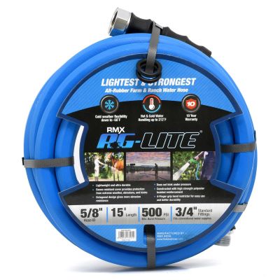 BLBBSAL5815 image(0) - BluBird AG - Lite Rubber Water Hose Assembly 5/8" x 15'