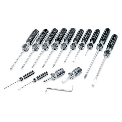 WLMW80015 image(0) - Wilmar Corp. / Performance Tool 15 Piece Screwdriver Set