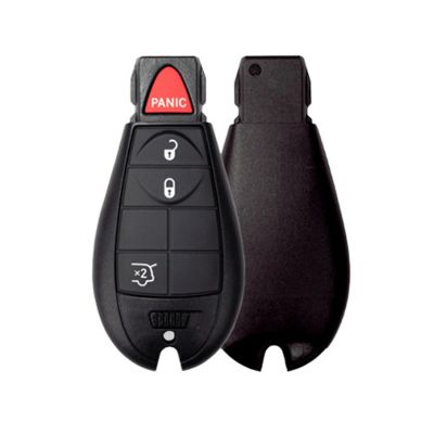 XTL17302811 image(0) - Nitrous Keys Chrysler/Dodge/Jeep 2008 4-Button Fobik (Style #7)