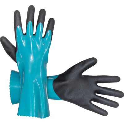 SAS6701702 image(0) - SAS Safety Chem Defender Nitrile Chemical Resistant Gloves - S/M