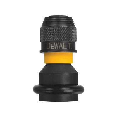 DWTDW2298 image(0) - DEWALT Adaptor 1/2" Sq To 1/4" Hex Rapid Load