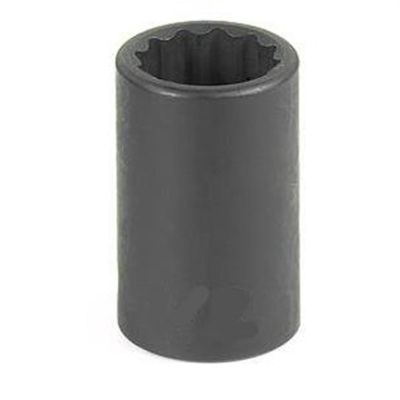 GRE1113M image(0) - Grey Pneumatic 3/8" Drive x 13mm 12 Point Standard Socket