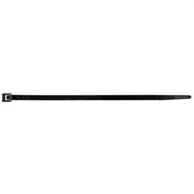 AVC15146 image(0) - AUVECO 15146 Cable Tie, 7 in x 3/16 in W, 50 lb Load, Nylon, Black