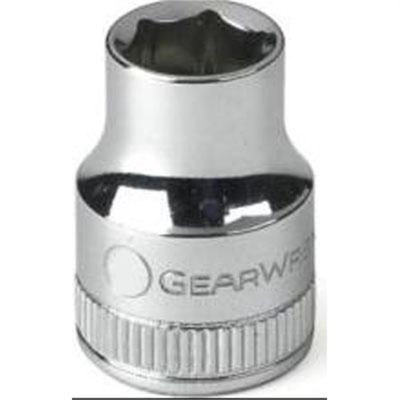 KDT80627 image(0) - GearWrench 1/2 Inch Drive 6 Point Standard Metric Socket 15mm