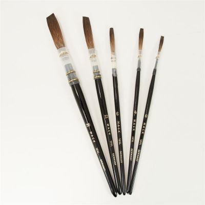 MAB189L-9 image(0) - Mack Brushes Gray Pencil Quill/ Size 9 / Black handle / 1 Ea.