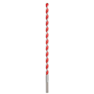 MLW48-20-9022 image(0) - Milwaukee Tool 3/8" x 10" x 12" SHOCKWAVE Impact Duty Carbide Hammer Drill Bit with POWER TIP