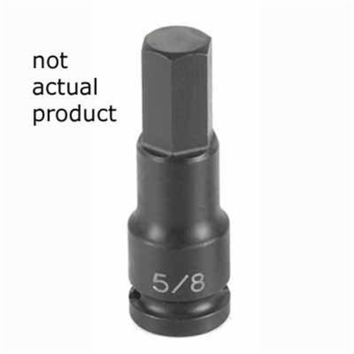 GRE2916M image(0) - Grey Pneumatic 1/2" Drive x 16mm Hex Driver