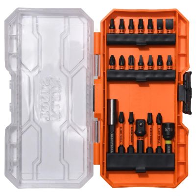 KLE33803 image(0) - Klein Tools ProFlex Impact Screwdriver Bit Set, 44-Piece