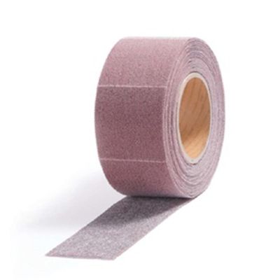 SUA82006 image(0) - Sunmight USA Corporation Sun Net 82006 Closed Coated Grip Sheet Roll, 2-3/4 in W x 33-1/2 in L, P80 Grit, Premium Aluminum Oxide
