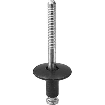 AVC18167 image(0) - AUVECO 18167 Rivet, 1/4 in Dia x 3/32 to 9/64 in Grip Range, Aluminum Rivet/Steel Mandrel, Black