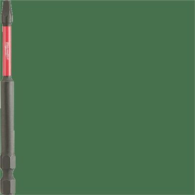 MLW48-32-4572 image(0) - Milwaukee Tool SHOCKWAVE 3-1/2&rdquo; Impact Square Recss #2 Power Bit