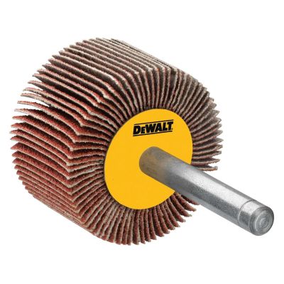 DWTDAFE1F0410 image(0) - DEWALT 2-Inch By 1-Inch By 1/4-Inch Hp 40G Flap Wheel