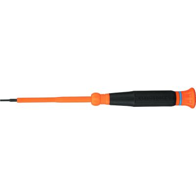 KLE6264INS image(0) - Klein Tools Insulated Precision Screwdriver, #1 Phillips, 4-Inch Shank