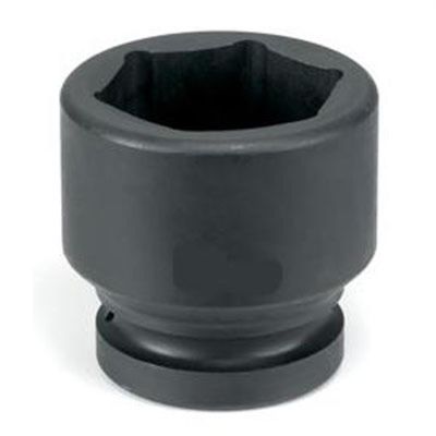 GRE6080R image(0) - Grey Pneumatic 1-1/2" Drive x 2-1/2" Standard  Socket