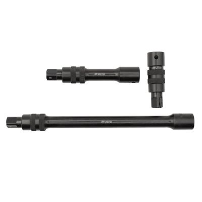 VIMILEX800USA image(0) - VIM Tools USA MADE 1/2'' DR. IMPACT LOCKING EXTENSION SET
