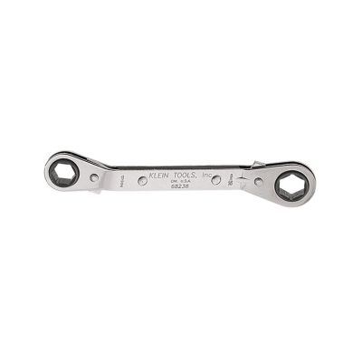 KLE68234 image(0) - Klein Tools Reversible Ratcheting Box Wrench 1/4 x 5/16-Inch