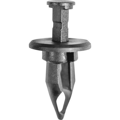 AVC15043 image(0) - AUVECO 15043 Push-Type with Closed End Type 6 Bumper Fascia Retainer, 7/8 in Dia Head, Nylon, Black
