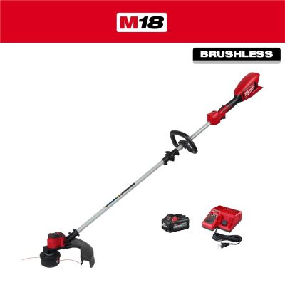 MLW2828-21E image(0) - Milwaukee Tool M18 Brushless String Trimmer Kit