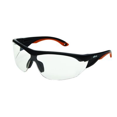 SRWS71402 image(0) - Sellstrom Safety Glasses - XM320 Series - Indoor/Outdoor Lens -Black/Orange Frame - Hard Coated