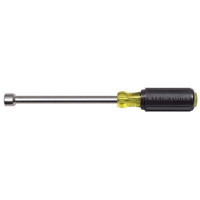 KLE64612 image(0) - Klein Tools 1/2-Inch Nut Driver with 6-Inch Hollow Shaft