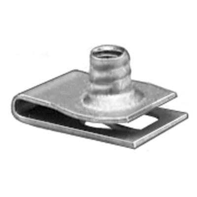 AVC20339 image(0) - AUVECO 20339 Extruded U-Nut, M4.2 x 1.41 mm Screw, Zinc Organic