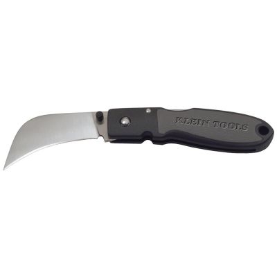 KLE44005R image(0) - Klein Tools Hawkbill Lockback Rounded Tip Knife
