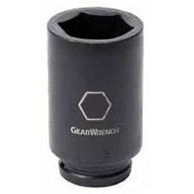 KDT84866 image(1) - GearWrench 3/4 Inch Drive 6 Point Deep Impact SAE Socket 15/16 Inch