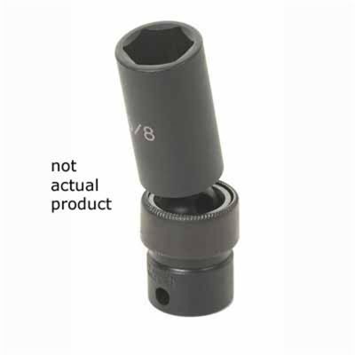 GRE1021UMD image(0) - Grey Pneumatic 3/8" Drive x 21mm Deep Universal Socket