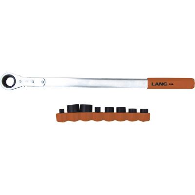 KAS5333 image(0) - Lang Tools (Kastar) 5333 - 9-Piece Fine Tooth Serpentine Belt Wrench Set