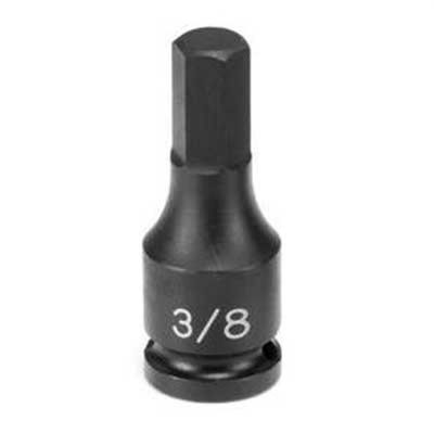 GRE1909M image(0) - Grey Pneumatic 3/8" Drive x 9mm Hex Driver