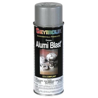 SEY16-055 image(0) - Seymour 16-055 Spray Paint, 16 fl-oz Aerosol Can, California Alumi Blast, 15 sq-ft Coverage