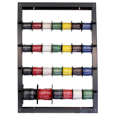 JTT8001WR image(0) - The Best Connection Pro Wire & Rack Bundle, 27 spools of wire and 4 rod rack