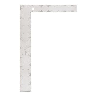 MLW100IM image(0) - Milwaukee Tool 8 in. x 12 in. Steel Carpenter Square - SAE/Metric
