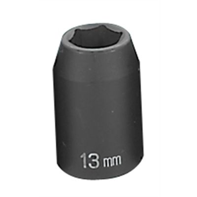 GRE2013M image(0) - Grey Pneumatic 1/2" Drive x 13mm Standard Socket