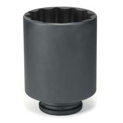 GRE6296D image(0) - Grey Pneumatic 1-1/2" Drive x 3" Deep - 12 Point Socket