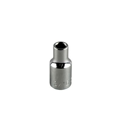 KLE65802 image(0) - Klein Tools 9/16-Inch Standard 12-Point Socket, 1/2-Inch Drive
