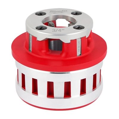 MLW48-36-1012 image(0) - Milwaukee Tool 2 Inch HIGH SPEED NPT Portable Pipe Threading Forged Aluminum Die Head