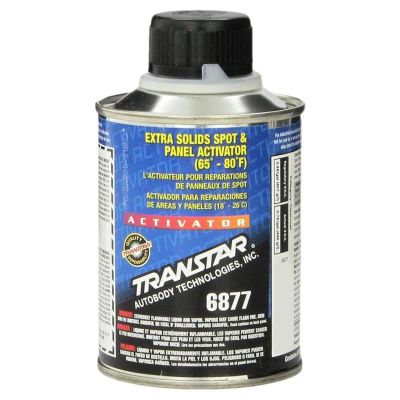 TRP6877 image(0) - Transtar Autobody Products 6877 - 6800 Series Extra Solids Activator - 1/2 pt Can - Clear - Liquid - Use With: Acrylic Urethane Clearcoat