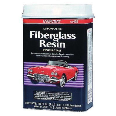 FIB498 image(1) - Fibre glass Evercoat 100498 Fiberglass Auto Resin, 1 gal Can, Pink, Liquid