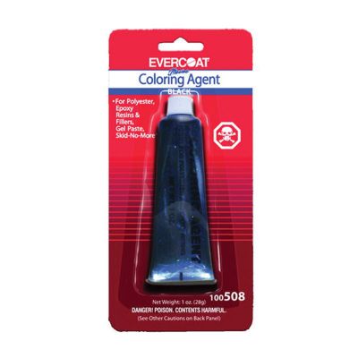 FIB508 image(0) - Fibre glass Evercoat 100508 Color Agent, 1 oz Tube, Black, Liquid