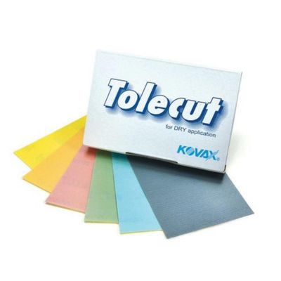 EAG1911511 image(0) - Eagle Abrasives, Inc. KOVAX Tolecut 191-1511 Stickon Sanding Sheet, 70 mm W x 114 mm L, 3000 Grit, K-3000 Grade, Black