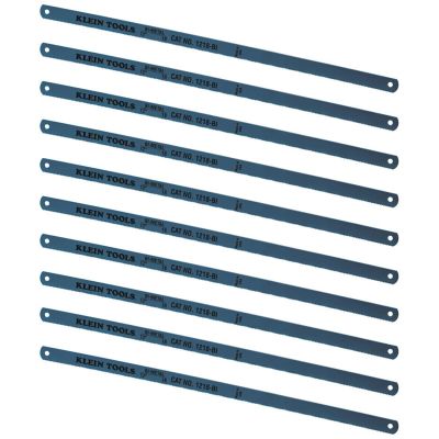 KLE1218BI-P image(0) - Klein Tools Bi-Metal Blades, 18 TPI, 12-Inch, 10-Pack