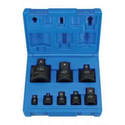 GRE108A image(0) - Grey Pneumatic Friction Ball 8 Piece Adapter Set