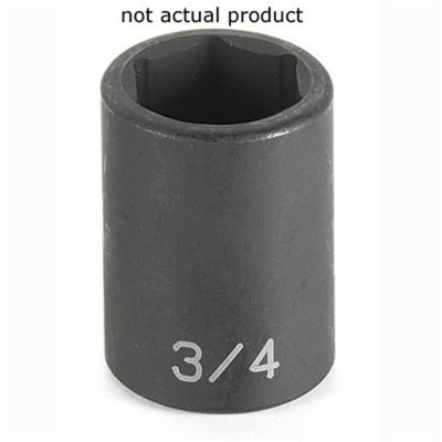 GRE2050R image(0) - Grey Pneumatic 1/2" Drive x 1-9/16" Standard Socket