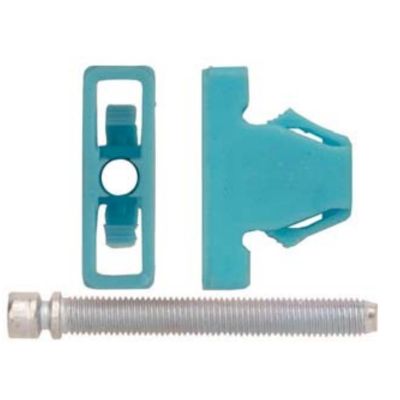 DCO1003MT image(0) - Disco Automotive Hardware Blue Nut with 12-28 x 1 3/4" Screw